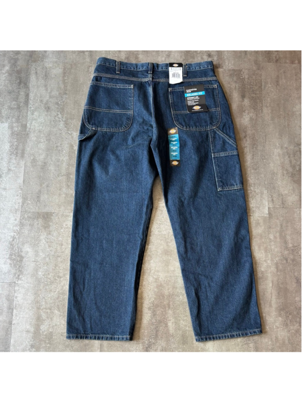 Dickies Carpenter Jeans Men’s 36x30 Blue Denim NWT